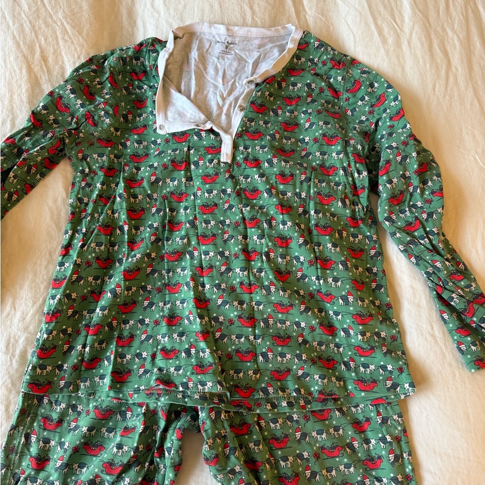 Roller rabbit women’s Christmas pjs!